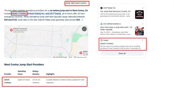 Amar Towing — AI Overview screenshot 6