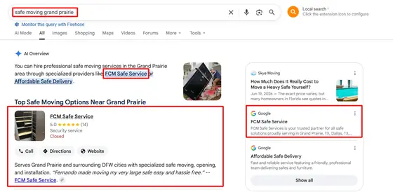 FCM Safe Service — AI Overview screenshot 11