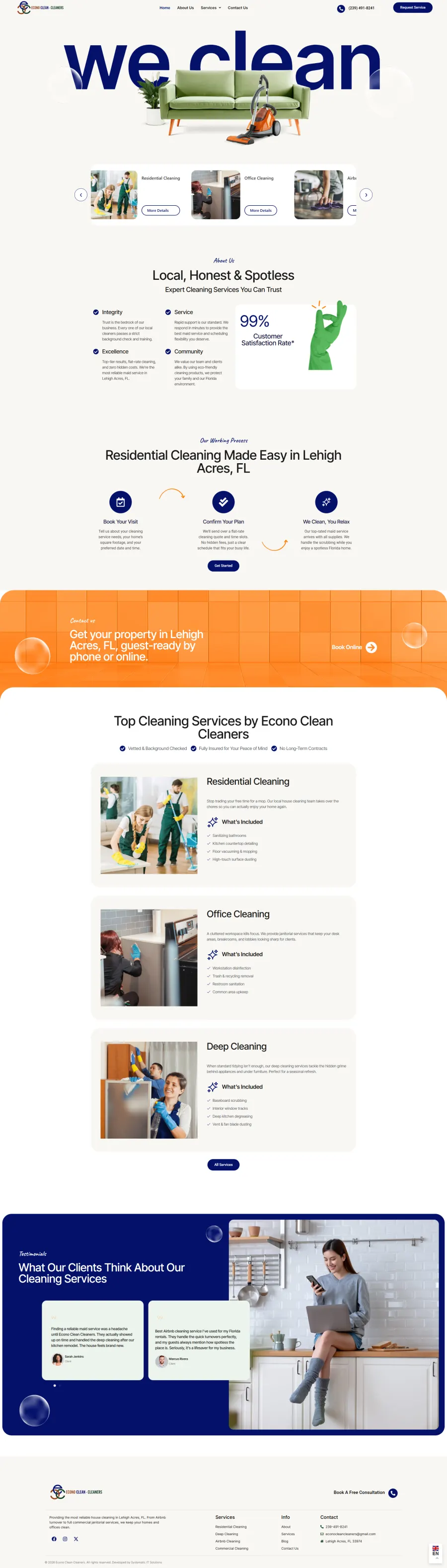 econocleancleaners.net website