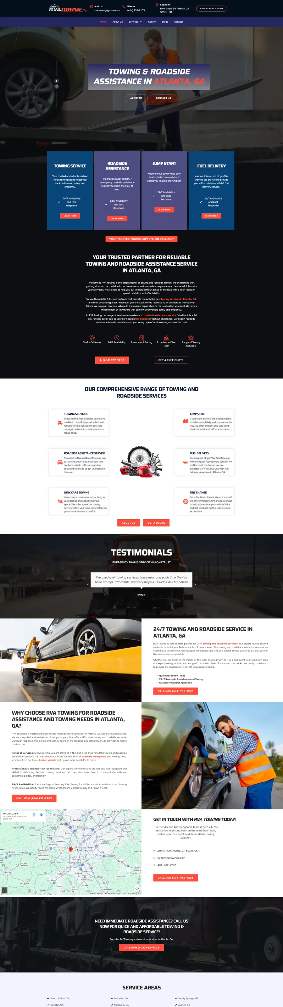 rvatowingga.com website