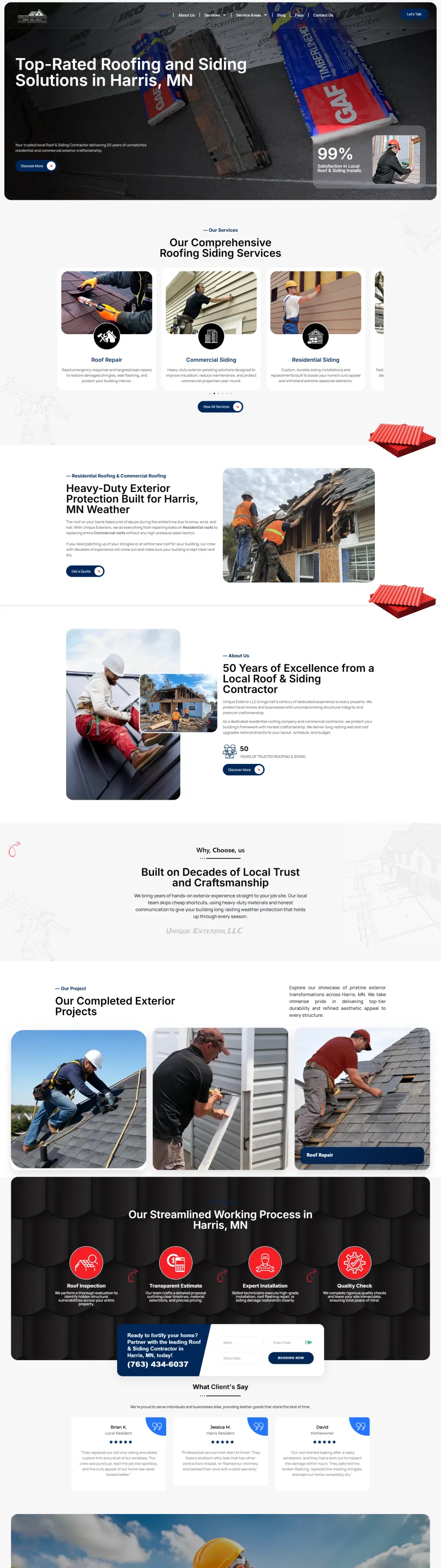 uniqueexterior.com website
